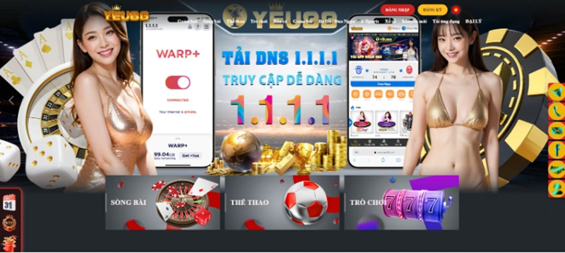 DNS vào yeu88